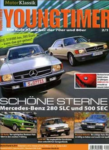 YOUNGTIMER Abo für 39,90 € mit 15 € Prämie abonnieren - Abotraum